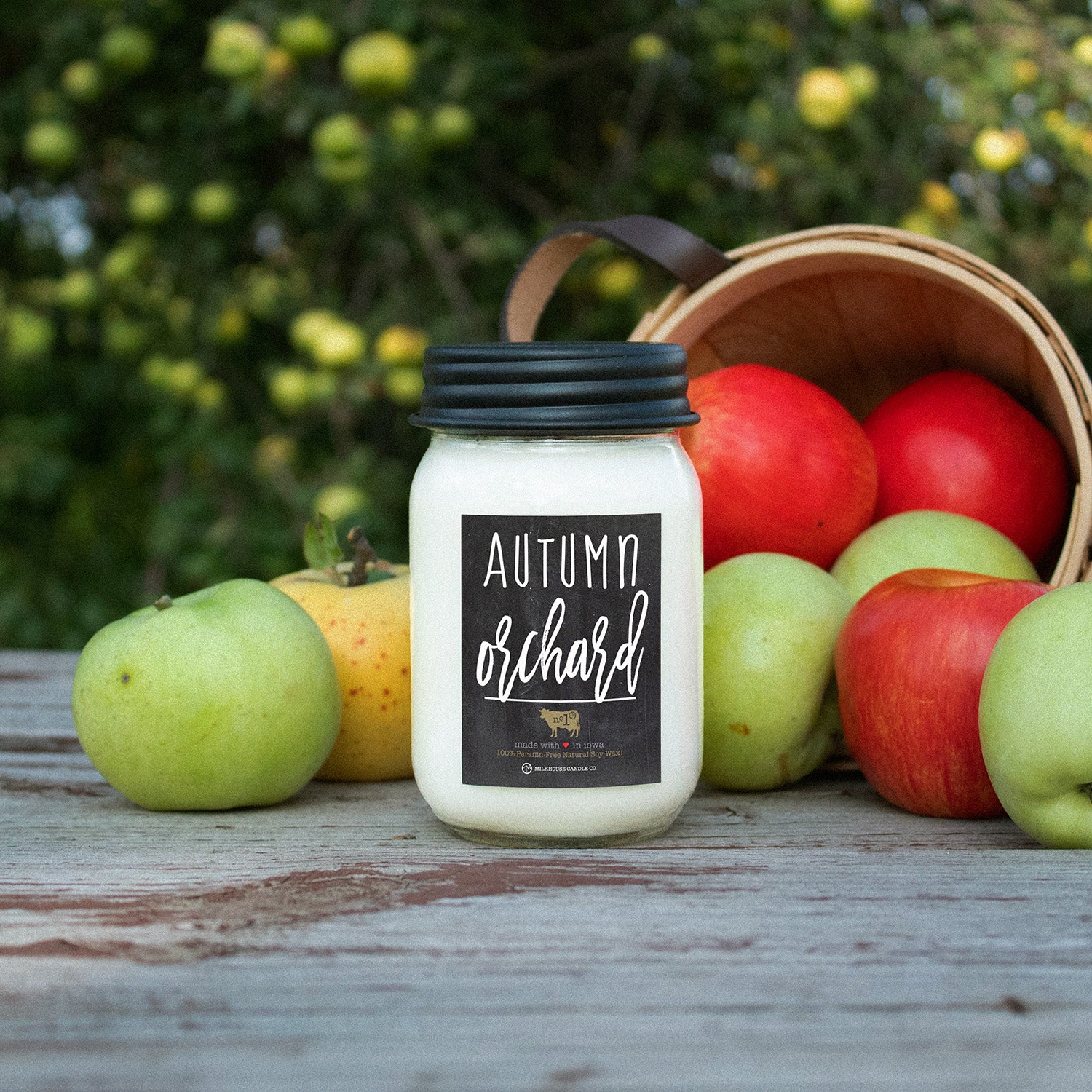 Autumn Orchard Candle | 13 oz Mason Jar - Image 3