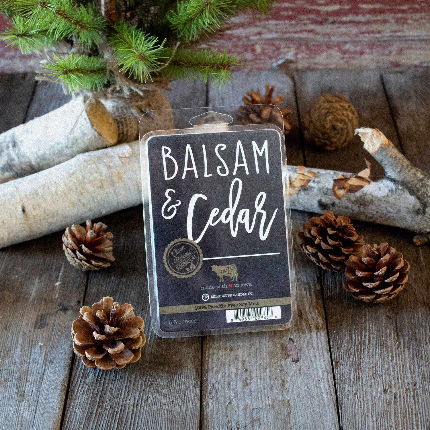 Balsam & Cedar Wax Melt | 5.5 oz Melt - Image 5