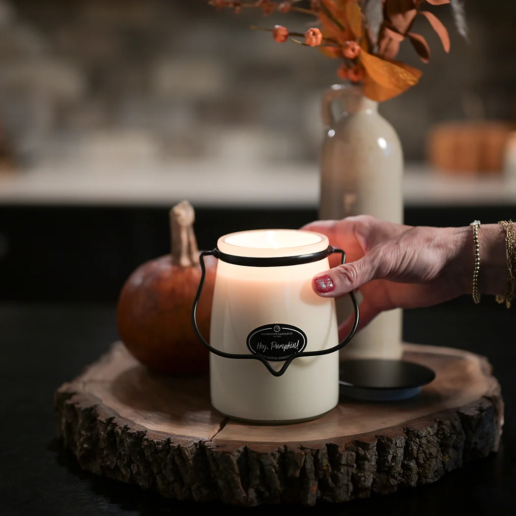 Hey, Pumpkin! Candle | 22 oz Butter Jar - Image 3