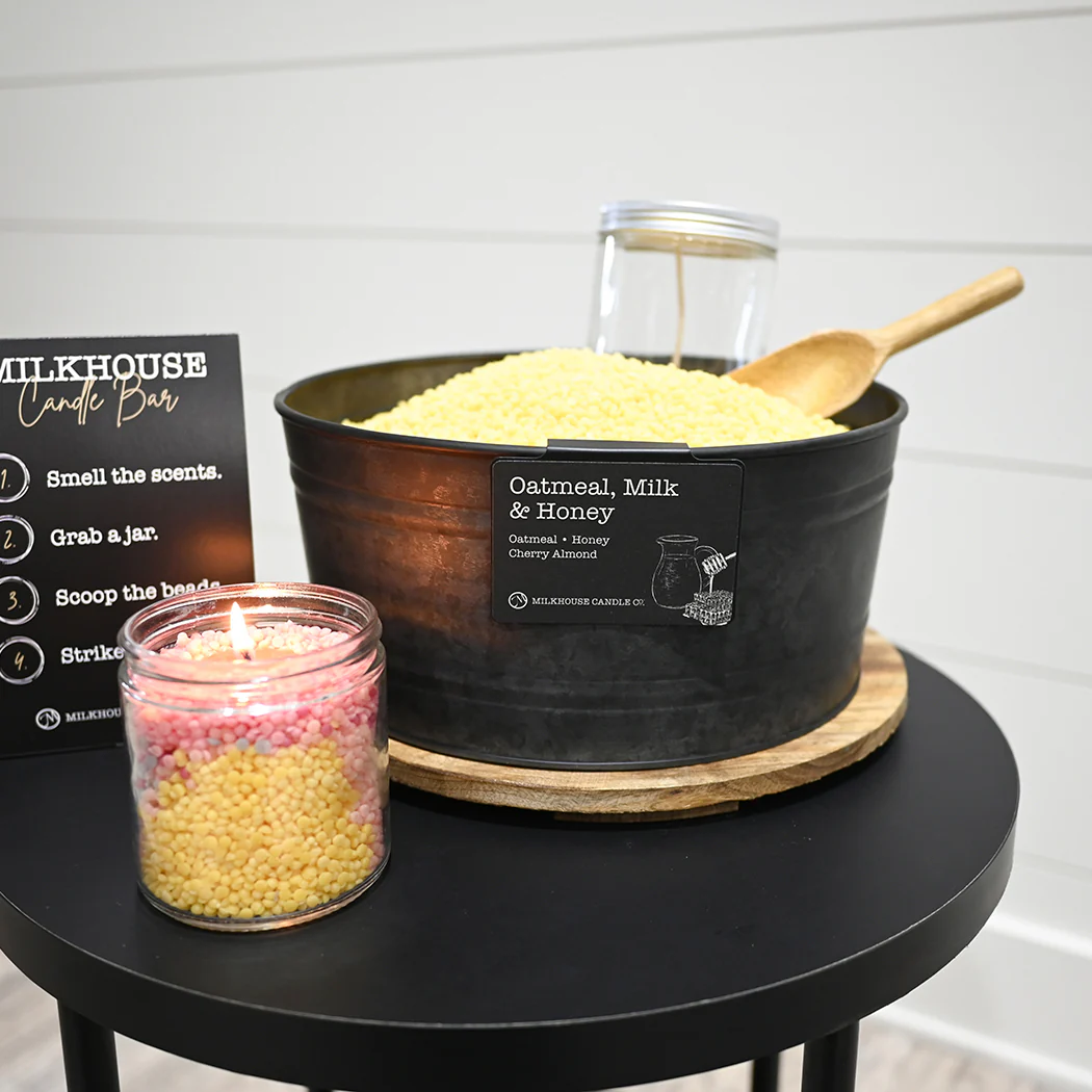 Oatmeal, Milk & Honey Wax Scented Beads Refill | 2 lb - Image 6