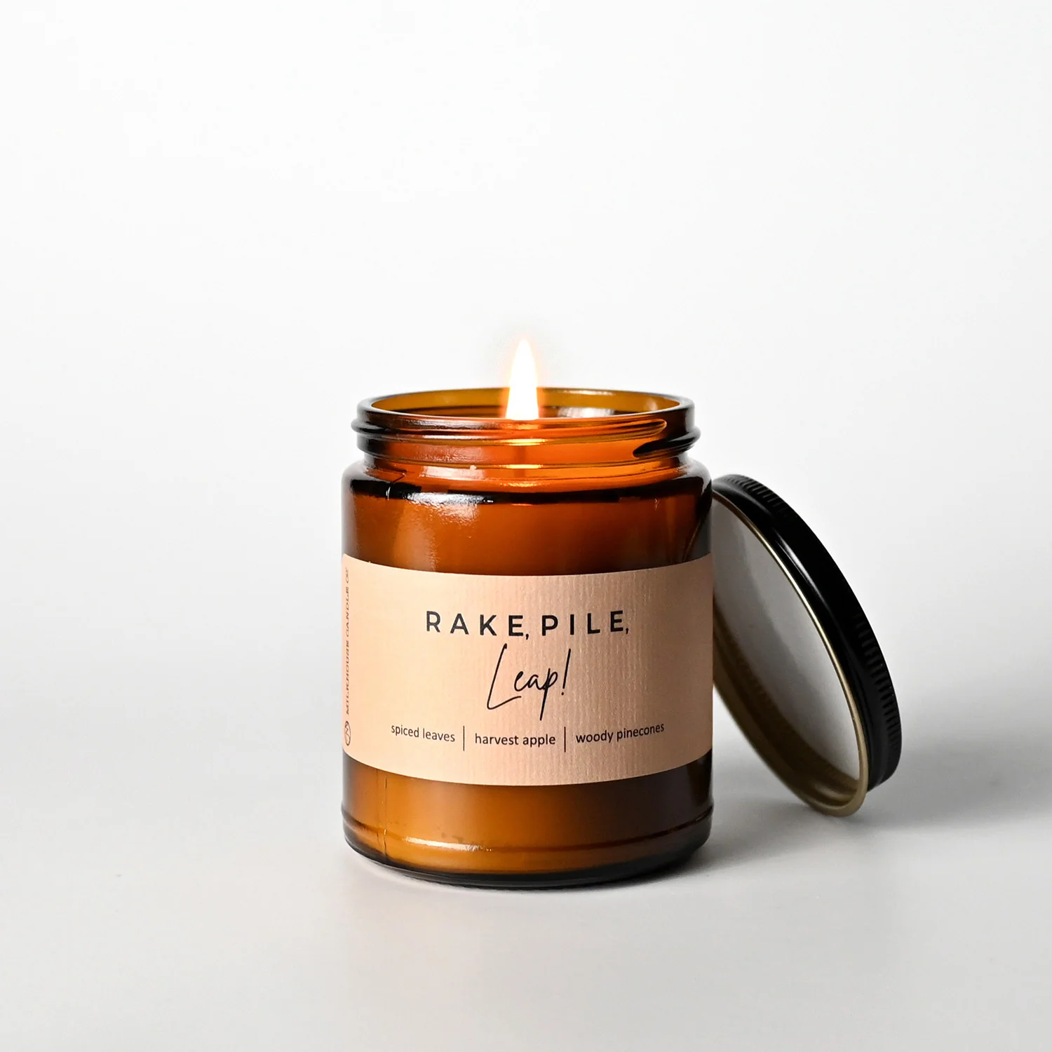Rake, Pile, Leap! Candle | 7 oz Classic Statement - Image 4