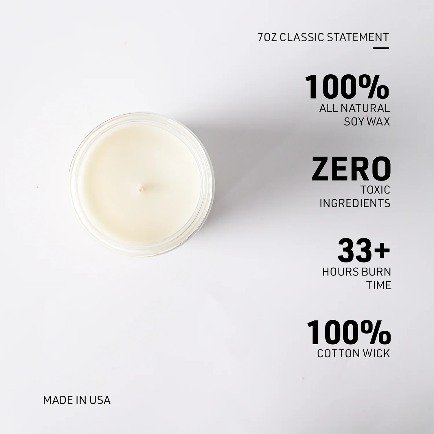 Peaches & Poppies Candle | 7 oz Classic Statement - Image 3