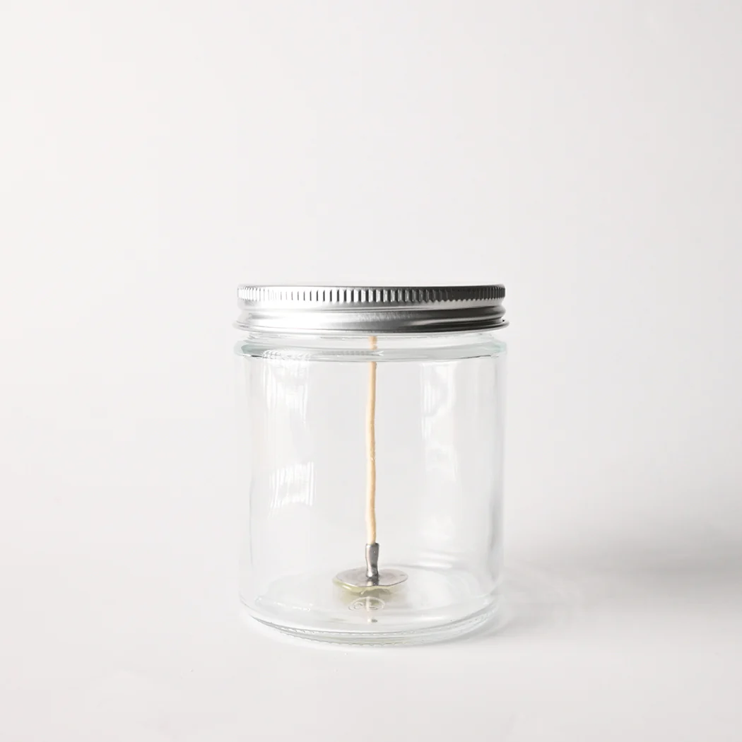 Candle Bar - 5.5 oz Glass Wicked Jar with Lid