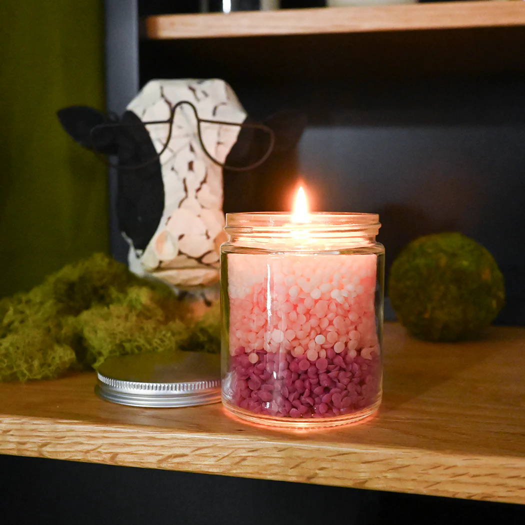 Candle Bar - 5.5 oz Glass Wicked Jar with Lid - Image 6